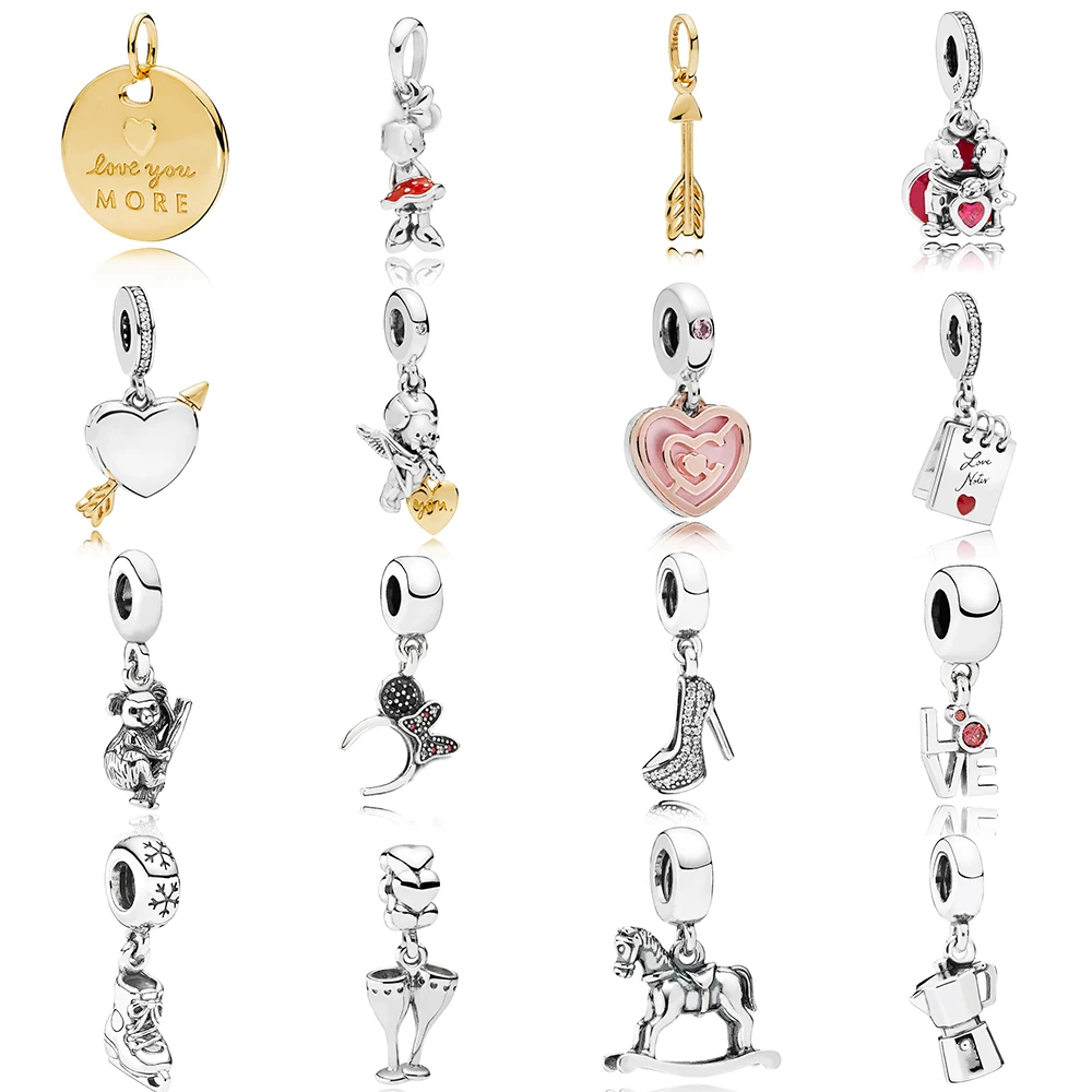 NEW 2019 100% 925 Sterling Silver Rose To with Love Notes High Heels Pendant Charm Fit DIY Original Women Bracelet Jewelry Gift
NEW 2019 100% 925 Sterling Silver Rose To with Love Notes High Heels Pendant Charm Fit DIY Original Women Bracelet Jewelry Gift