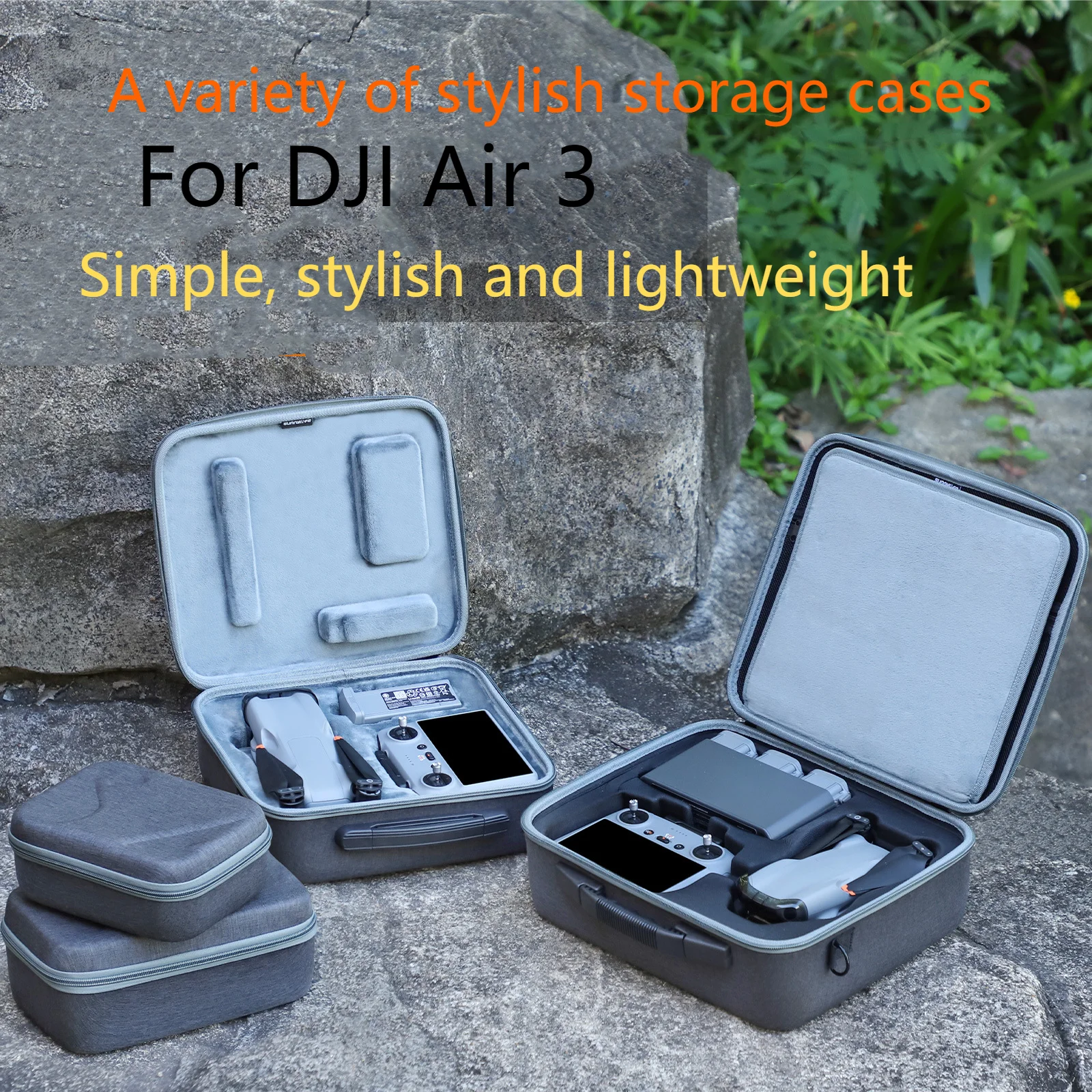 For DJI Air 3 Accessory Case, a Variety of Drop-resistant Options Are Compatible with a Variety of Remote Control Storage Bags
For DJI Air 3 Accessory Case, a Variety of Drop-resistant Options Are Compatible with a Variety of Remote Control Storage Bags