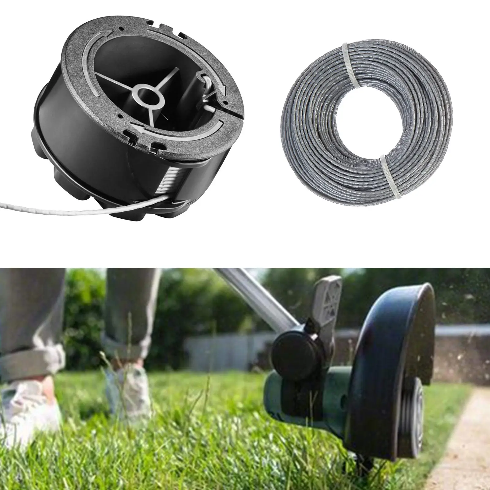 Spool Trimmer Line For Bosch F016800462 Spool Thread ART 30-36 ART 24 ART 27 30 Grass Spool Line String Lawn Mower Garden Tool
Spool Trimmer Line For Bosch F016800462 Spool Thread ART 30-36 ART 24 ART 27 30 Grass Spool Line String Lawn Mower Garden Tool