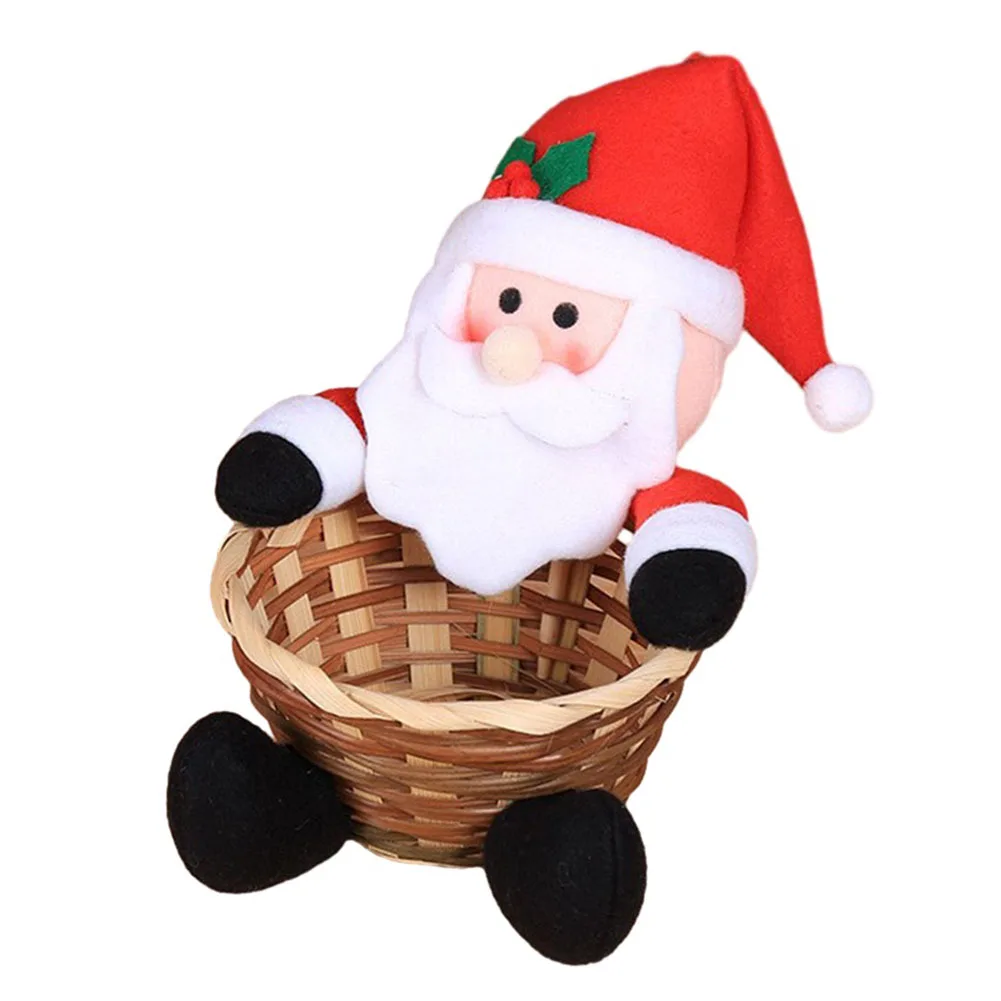 Christmas Gift Storage Basket Bamboo Cane Santa Deer Snowman Christmas Candy Basket Candy Storage Container Xmas Festival Decor
Christmas Gift Storage Basket Bamboo Cane Santa Deer Snowman Christmas Candy Basket Candy Storage Container Xmas Festival Decor