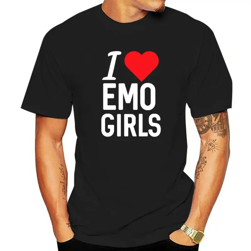 Новинка, забавная Мужская футболка из 100% хлопка с надписью «I LOVE HEART EMO GIRLS», Женская Повседневная Уличная одежда, мягкая футболка, модный пода...
Новинка, забавная Мужская футболка из 100% хлопка с надписью «I LOVE HEART EMO GIRLS», Женская Повседневная Уличная одежда, мягкая футболка, модный пода...