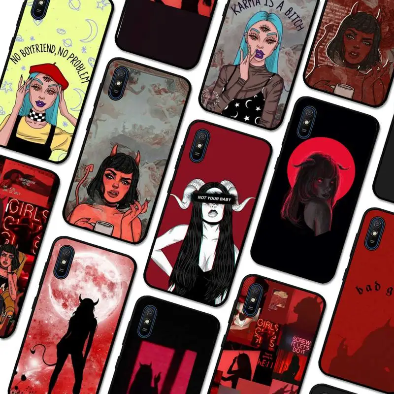 Sexy Devil Woman Phone Case for Redmi 5 6 7 8 9 A 5plus K20 4X S2 GO 6 K30 pro coque
Sexy Devil Woman Phone Case for Redmi 5 6 7 8 9 A 5plus K20 4X S2 GO 6 K30 pro coque