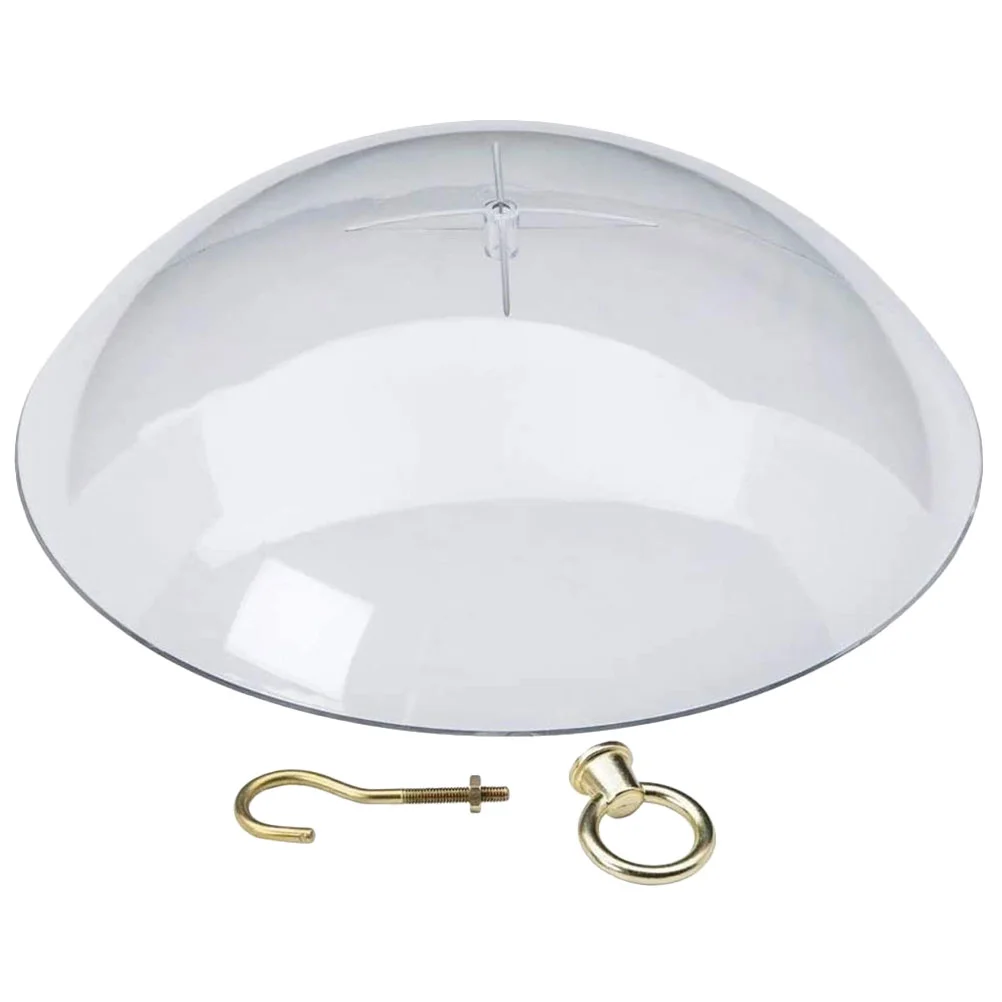Bird Feeder Dome Cover Rain Feeders Squirrel Baffle Hanging Hummingbird Guard Weather Wild Proof Clear Gardener Protector Shield
Bird Feeder Dome Cover Rain Feeders Squirrel Baffle Hanging Hummingbird Guard Weather Wild Proof Clear Gardener Protector Shield
