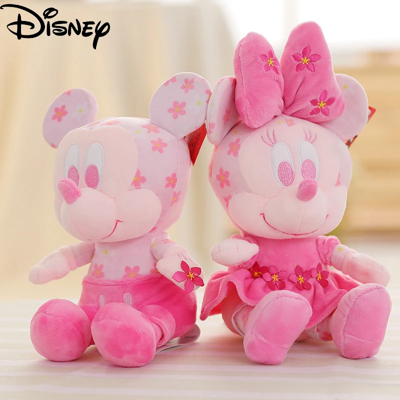 Disney Plush Stuffed Pink Mickey Mouse Minnie Dolls Soft Plushie Pillow Cute Cartoon Doll Toys for Children New Year Gifts Kids 
Disney Plush Stuffed Pink Mickey Mouse Minnie Dolls Soft Plushie Pillow Cute Cartoon Doll Toys for Children New Year Gifts Kids