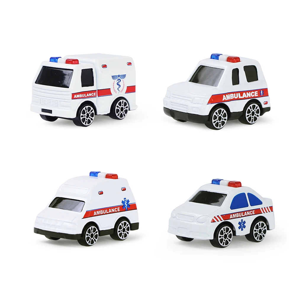 4 Packs Pull Back Car Mini Truck Model Engineering Excavator Fire Truck Ambulance Diecast Vehicle Set for Kids Boys
4 Packs Pull Back Car Mini Truck Model Engineering Excavator Fire Truck Ambulance Diecast Vehicle Set for Kids Boys
