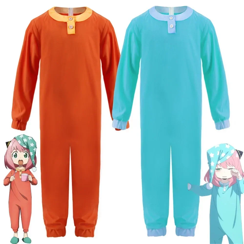 Kids Adult Pajamas SPY X FAMILY Cosplay Anya Forger Cosplay Costume Pajamas Jumpsuit Rompers Sleeping Hat Halloween
Kids Adult Pajamas SPY X FAMILY Cosplay Anya Forger Cosplay Costume Pajamas Jumpsuit Rompers Sleeping Hat Halloween