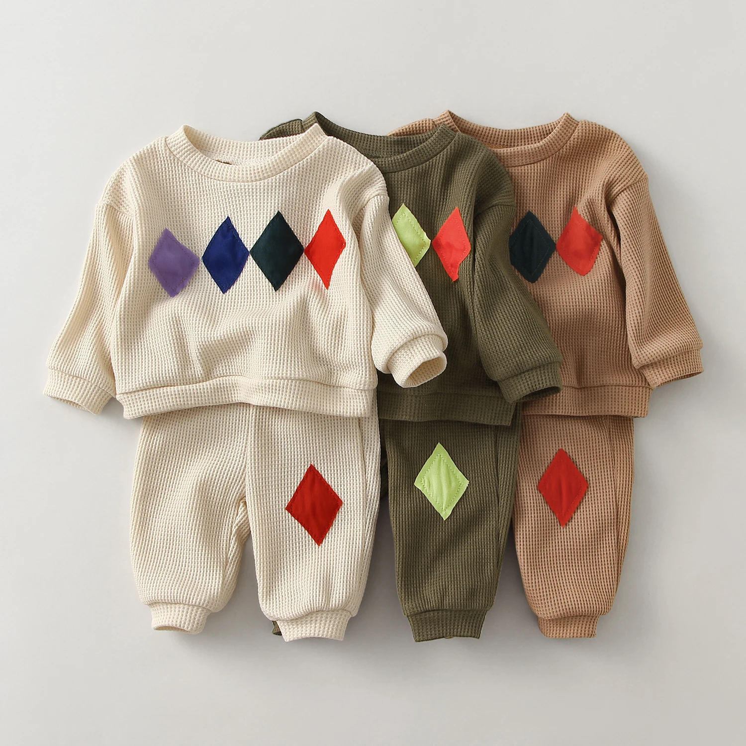 Fashion Toddler Baby Boy Clothing Sets for Infant Waffle Cotton Baby Boy Clothes Set Sweatshirt + Pants 2pcs Outfit Kids Costume
Fashion Toddler Baby Boy Clothing Sets for Infant Waffle Cotton Baby Boy Clothes Set Sweatshirt + Pants 2pcs Outfit Kids Costume