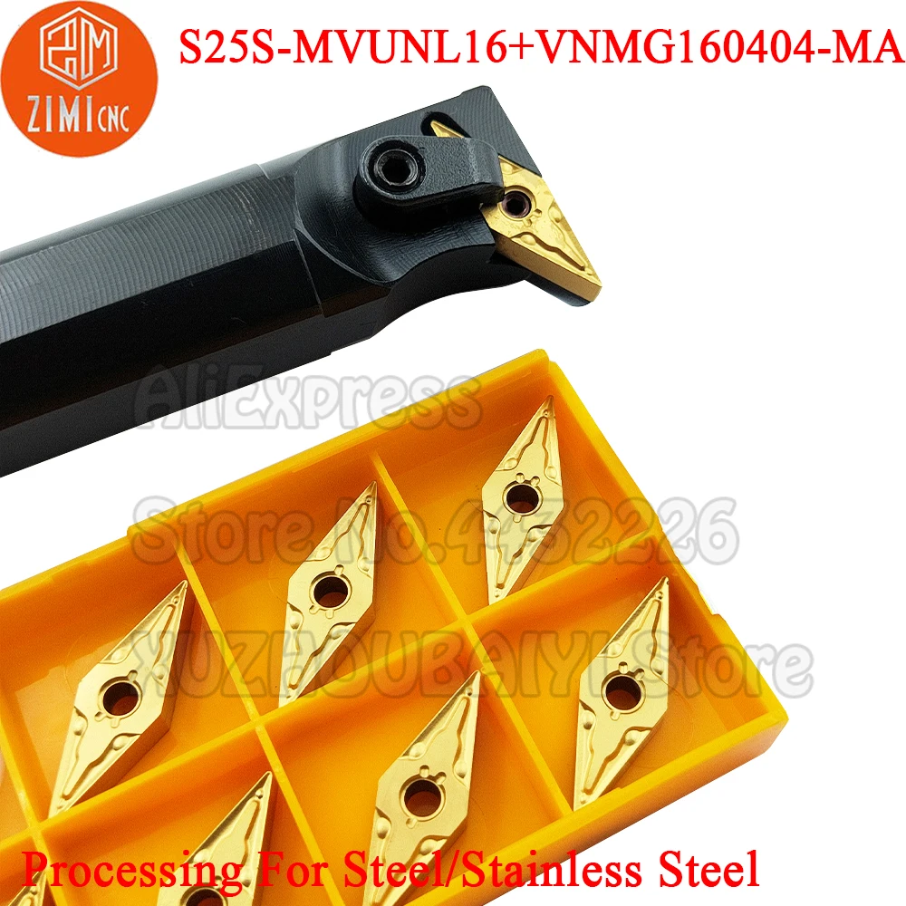1 шт. S25S-MVUNL16 внутренний токарный инструмент держатель + 10 шт. VNMG160404-MA US735 карбидные вставки токарные инструменты CNC резак токарный станок
1 шт. S25S-MVUNL16 внутренний токарный инструмент держатель + 10 шт. VNMG160404-MA US735 карбидные вставки токарные инструменты CNC резак токарный станок