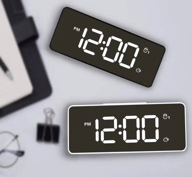 Electronic Loud Alarm Clock For Bedroom Mini Led Projector Clock Portable Digital Watches Reloj Alarma Student Supplies OO50AC
Electronic Loud Alarm Clock For Bedroom Mini Led Projector Clock Portable Digital Watches Reloj Alarma Student Supplies OO50AC