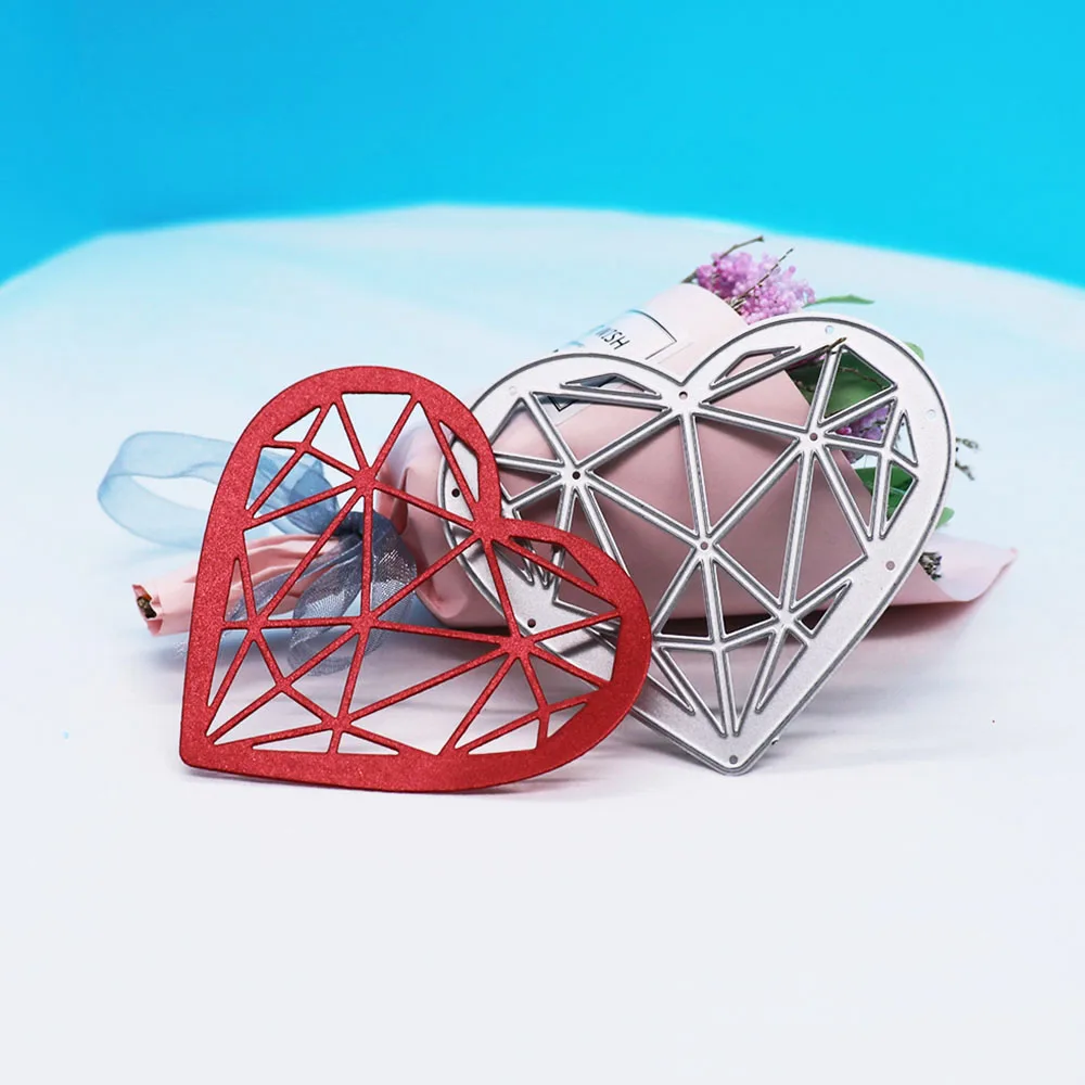 Heart Die Cutting Dies Scrapbooking Clear Stamps And Dies DIY Mold Album Card Making Decorative Metal Crafts Embossing Paper Art
Heart Die Cutting Dies Scrapbooking Clear Stamps And Dies DIY Mold Album Card Making Decorative Metal Crafts Embossing Paper Art