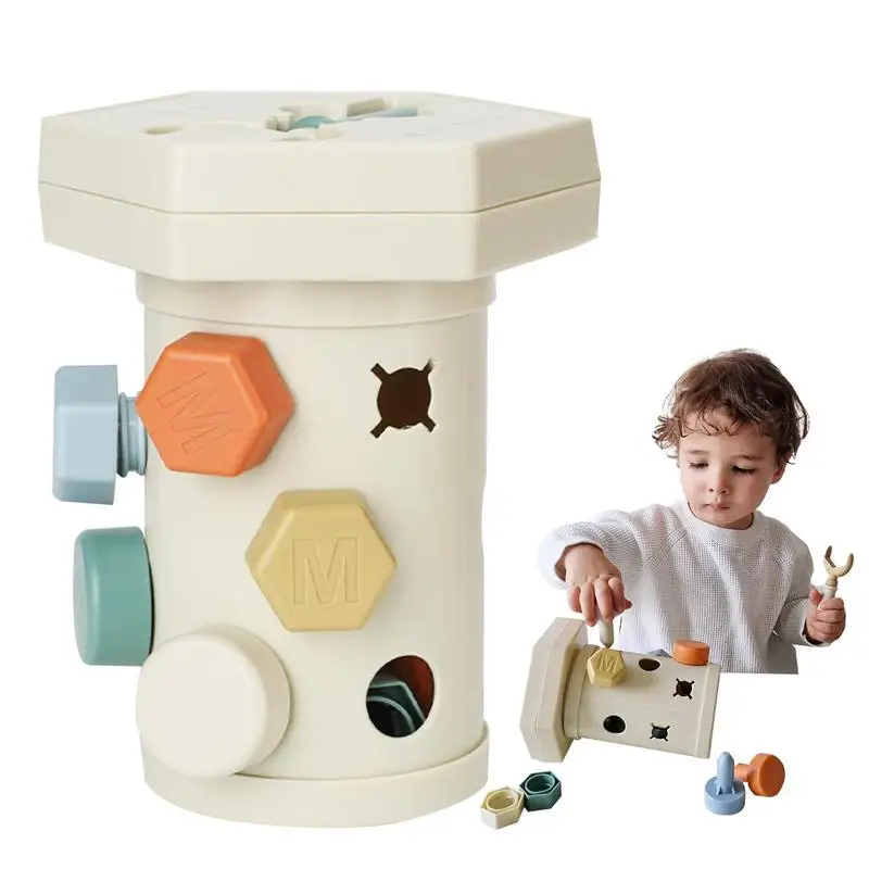 Nuts Bolts Matching Game Kids Tool Kit And Building Block Set Screwdriver Tool Playset With Magnetic Screw Toys And ABS Screw 
Nuts Bolts Matching Game Kids Tool Kit And Building Block Set Screwdriver Tool Playset With Magnetic Screw Toys And ABS Screw