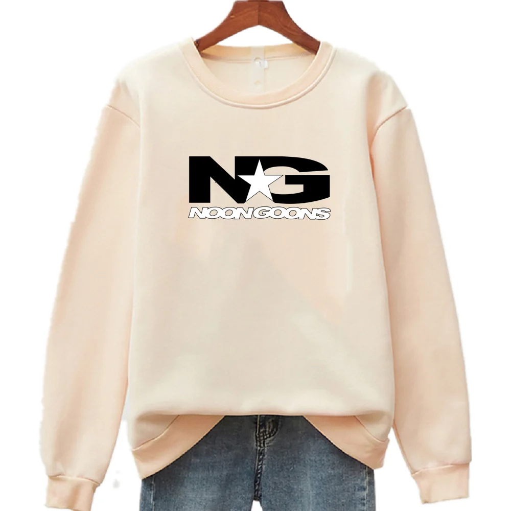 NOON GOONS Hoodies & Sweatshirts Unisex Logo Letter Printed Long Sleeve Crew Neck Pullover Casual Sweatshirts
NOON GOONS Hoodies & Sweatshirts Unisex Logo Letter Printed Long Sleeve Crew Neck Pullover Casual Sweatshirts