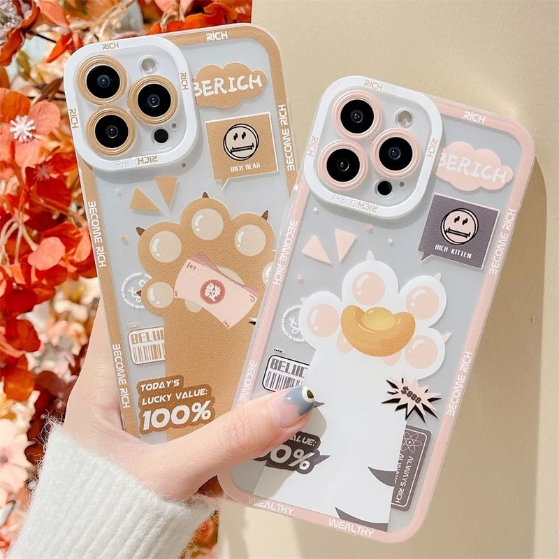 Transparent Creative Claw Anti Falling Protective Shell for IPhone11 12 13 Pro Max X XR 7 8 Plus Cover Transparent Phone Case
Transparent Creative Claw Anti Falling Protective Shell for IPhone11 12 13 Pro Max X XR 7 8 Plus Cover Transparent Phone Case