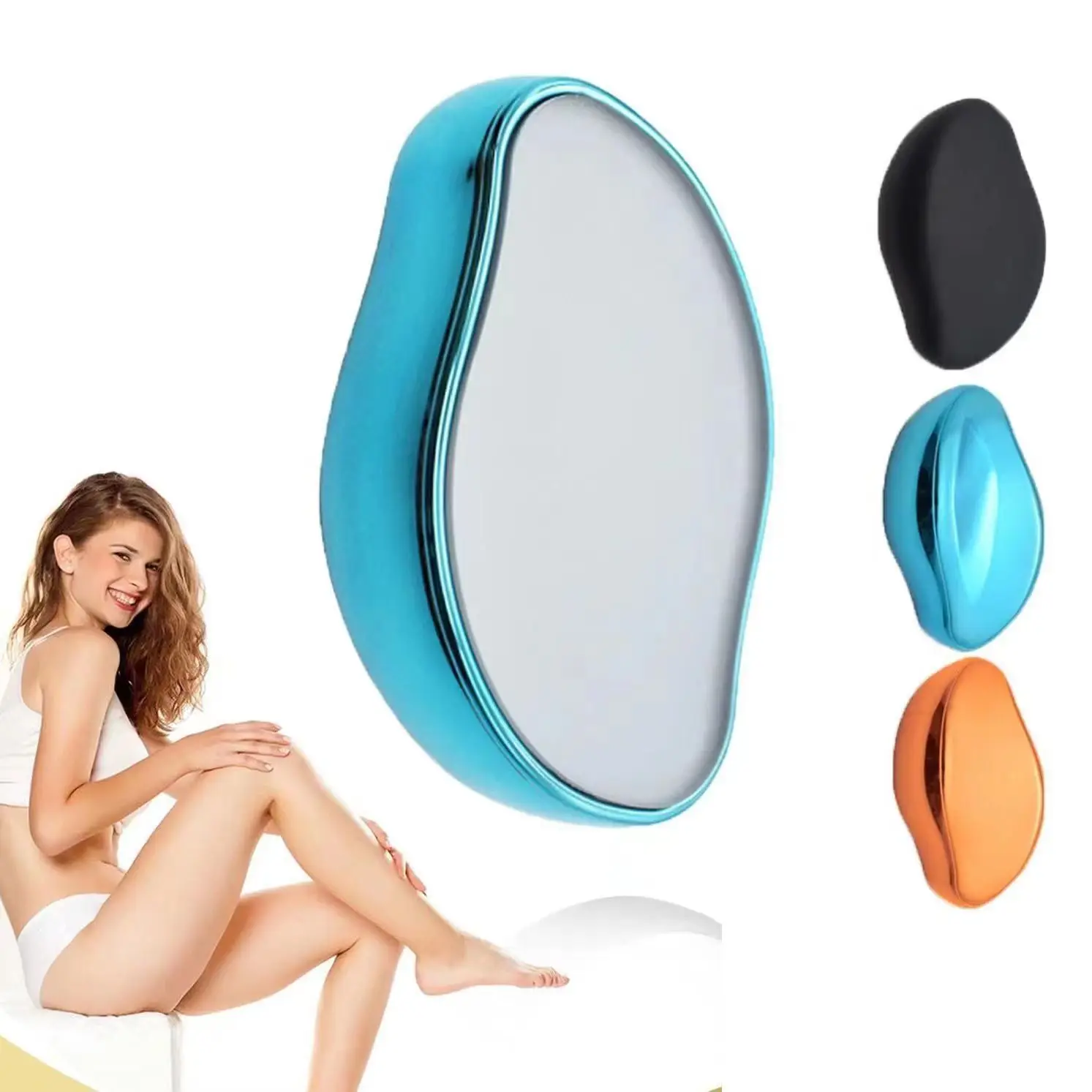 Rubby Hair Remover Crystal Hair Eraser Reusable Painless Safe Epilator Easy Cleaning Glass Hair Removal Physical Hair Removal
Rubby Hair Remover Crystal Hair Eraser Reusable Painless Safe Epilator Easy Cleaning Glass Hair Removal Physical Hair Removal