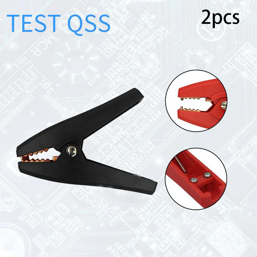 Kits Alligator Clips For Electrical Engineering Insulated Black & Red Car Connectors Steel/PVC Voltage Testers
Kits Alligator Clips For Electrical Engineering Insulated Black & Red Car Connectors Steel/PVC Voltage Testers