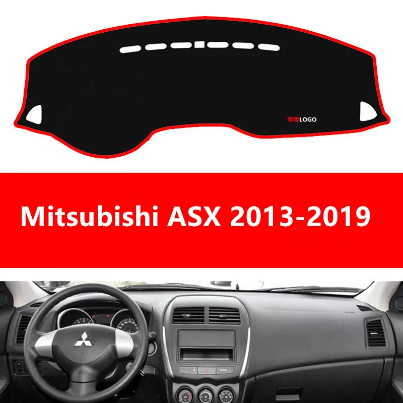 Для Mitsubishi ASX 2013 2014 2015 2016 2017 2018 LHD крышка приборной панели коврик для защиты