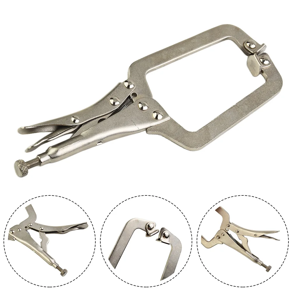 Multifunction Locking Clamp 9" 23cm Locking Vise Grip Welding Clamp C-clamp Sheet Steel Clamp Plier Wood Working Clamps Clips
Multifunction Locking Clamp 9" 23cm Locking Vise Grip Welding Clamp C-clamp Sheet Steel Clamp Plier Wood Working Clamps Clips