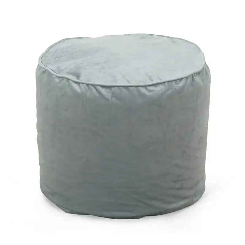 Beaver Velveteen Cylinder Pouf, Seafoam Blue, 16" x 16" For living room Leisure Sofa Furniture Chairs
Beaver Velveteen Cylinder Pouf, Seafoam Blue, 16" x 16" For living room Leisure Sofa Furniture Chairs