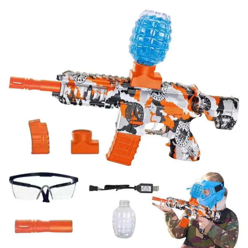 Уличная Паровая игра на брызг M416, Электрический брызговик с гелевыми шариками, бластер с 10000 водяными бусинами, автоматические игрушки, Водн...
Уличная Паровая игра на брызг M416, Электрический брызговик с гелевыми шариками, бластер с 10000 водяными бусинами, автоматические игрушки, Водн...