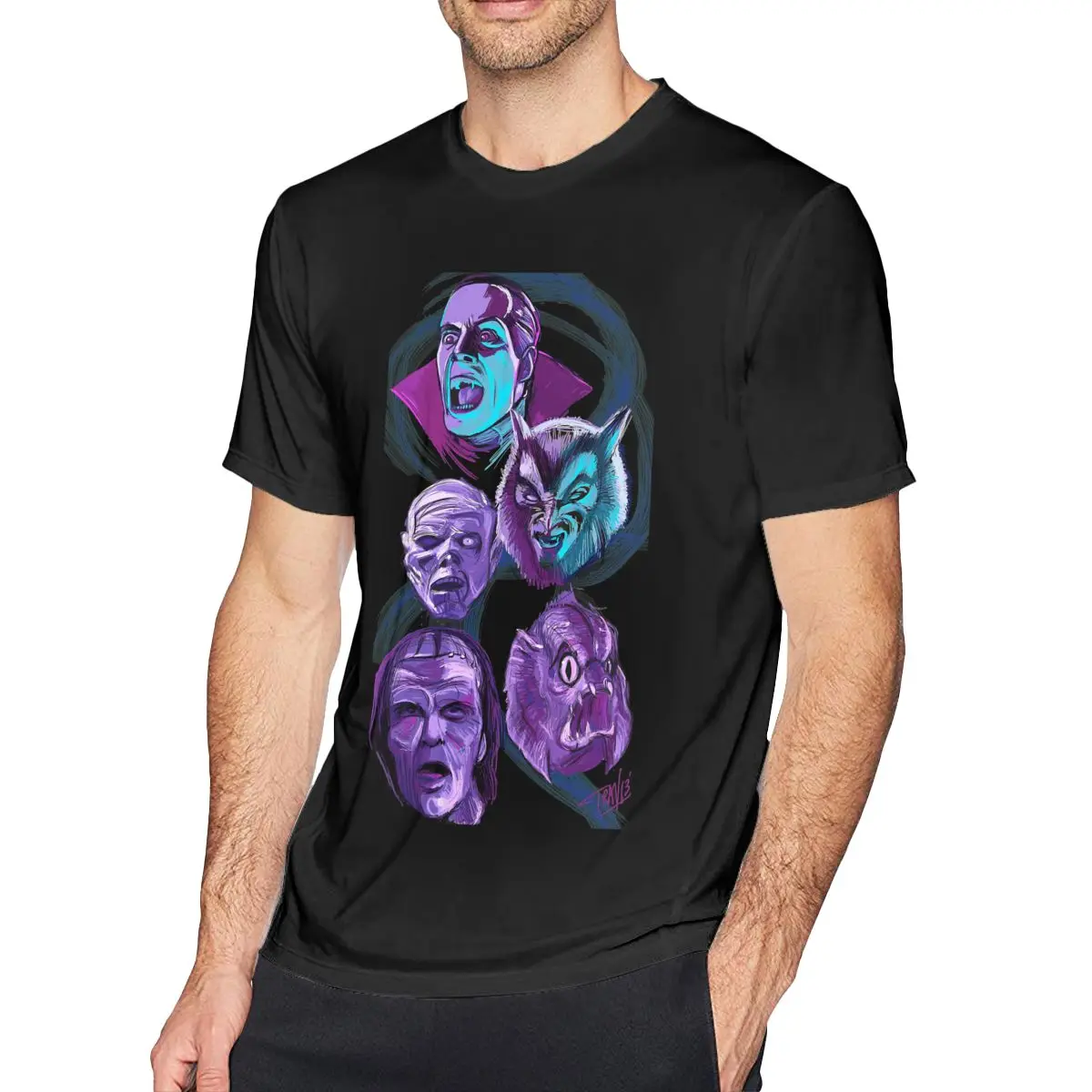 Футболка мужская из натурального хлопка, с коротким рукавом и круглым вырезом
Футболка мужская из натурального хлопка, с коротким рукавом и круглым вырезом