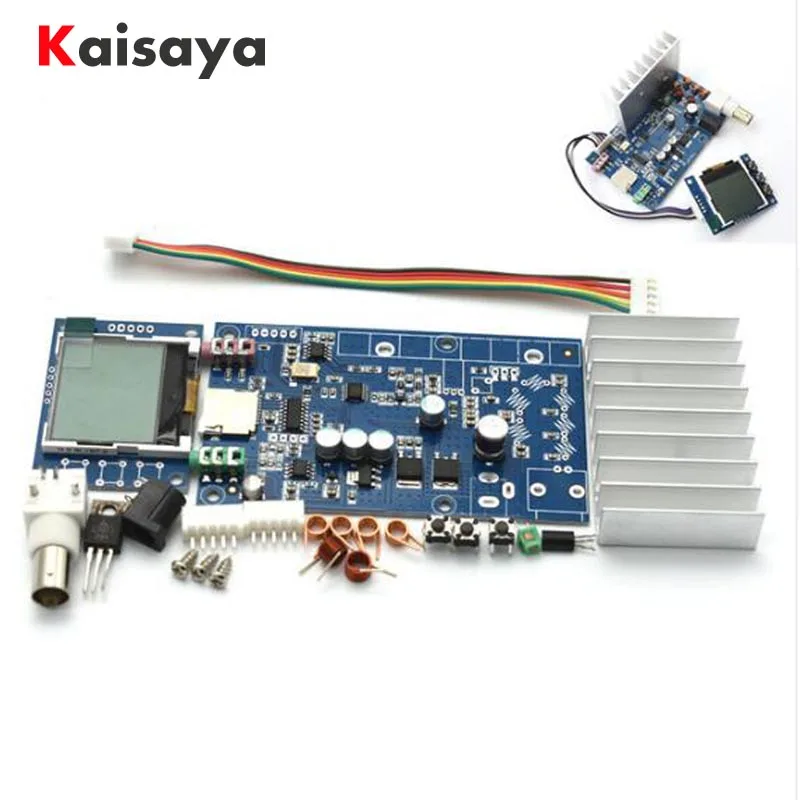 DIY Kit FM 5W 76M-108MHZ Стерео PLL FM передатчик люкс 7W Максимальная мощность частота Регулируемая громкость с ЖК-монитором
DIY Kit FM 5W 76M-108MHZ Стерео PLL FM передатчик люкс 7W Максимальная мощность частота Регулируемая громкость с ЖК-монитором