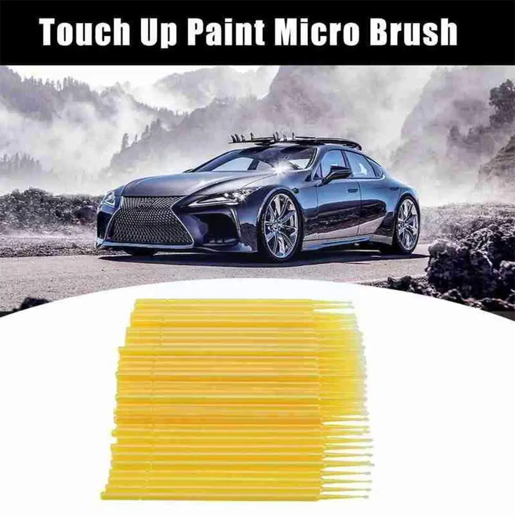 1mm Micro Tips Car Up Paint Micro Brush Small Color Applicator Yellow Cleaning Auto Accessory Tools H2Y3 
1mm Micro Tips Car Up Paint Micro Brush Small Color Applicator Yellow Cleaning Auto Accessory Tools H2Y3