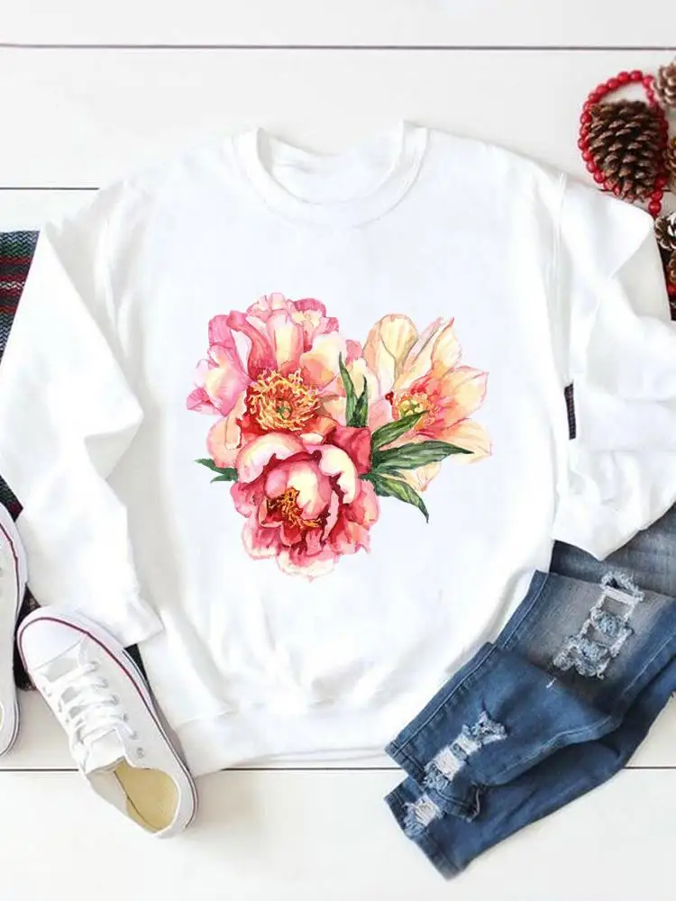 Fall Season Watercolor Flower 90s Sweatshirts Print Casual Autumn Graphic Pullovers Fashion Spring Female Women Regular Clothing
Fall Season Watercolor Flower 90s Sweatshirts Print Casual Autumn Graphic Pullovers Fashion Spring Female Women Regular Clothing