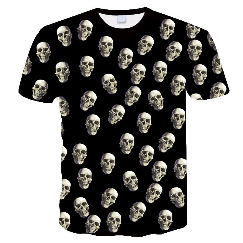 2023 Fashion Novelty Men Creativity 3D Graphic T Shirts Skull Printed T-shirt Short Sleeve Casual Clothing Tee Horror Cool Tops
2023 Fashion Novelty Men Creativity 3D Graphic T Shirts Skull Printed T-shirt Short Sleeve Casual Clothing Tee Horror Cool Tops