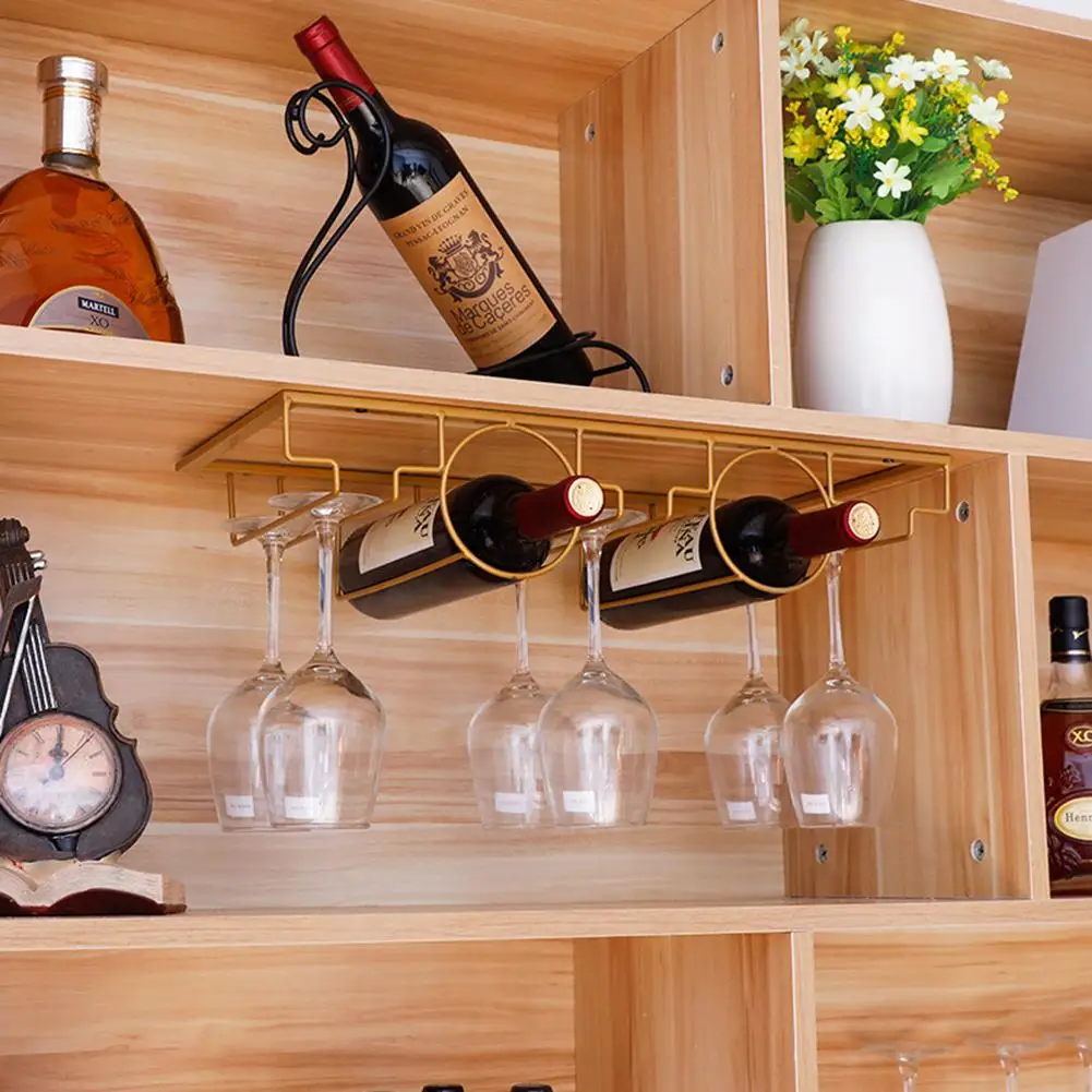 Hanging Wine Glass Rack Storage Hanger Under Cabinet Stemware Rack Organizer For Bar Kitchen Cabinet
Hanging Wine Glass Rack Storage Hanger Under Cabinet Stemware Rack Organizer For Bar Kitchen Cabinet