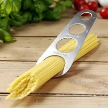 Stainless Steel Spaghetti Measures Noodle Ruler Component Selector Limiter Volumn Dispenser 4 Hole Cooking Kitchen Accessories