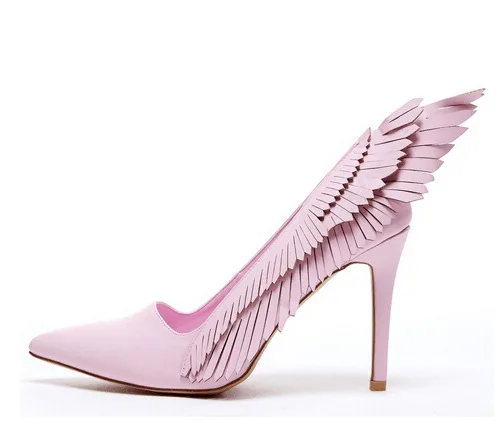 Туфли-лодочки женские на шпильке, с острым носком, без застежки
Туфли-лодочки женские на шпильке, с острым носком, без застежки