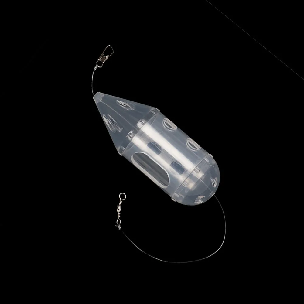 1PC Bait Cage Fishing Trap Basket Feeder Holder Catcher Clear Cap Swim Feeders Ideal For Carp Match Fishing Tackle Maggot Feeder
1PC Bait Cage Fishing Trap Basket Feeder Holder Catcher Clear Cap Swim Feeders Ideal For Carp Match Fishing Tackle Maggot Feeder