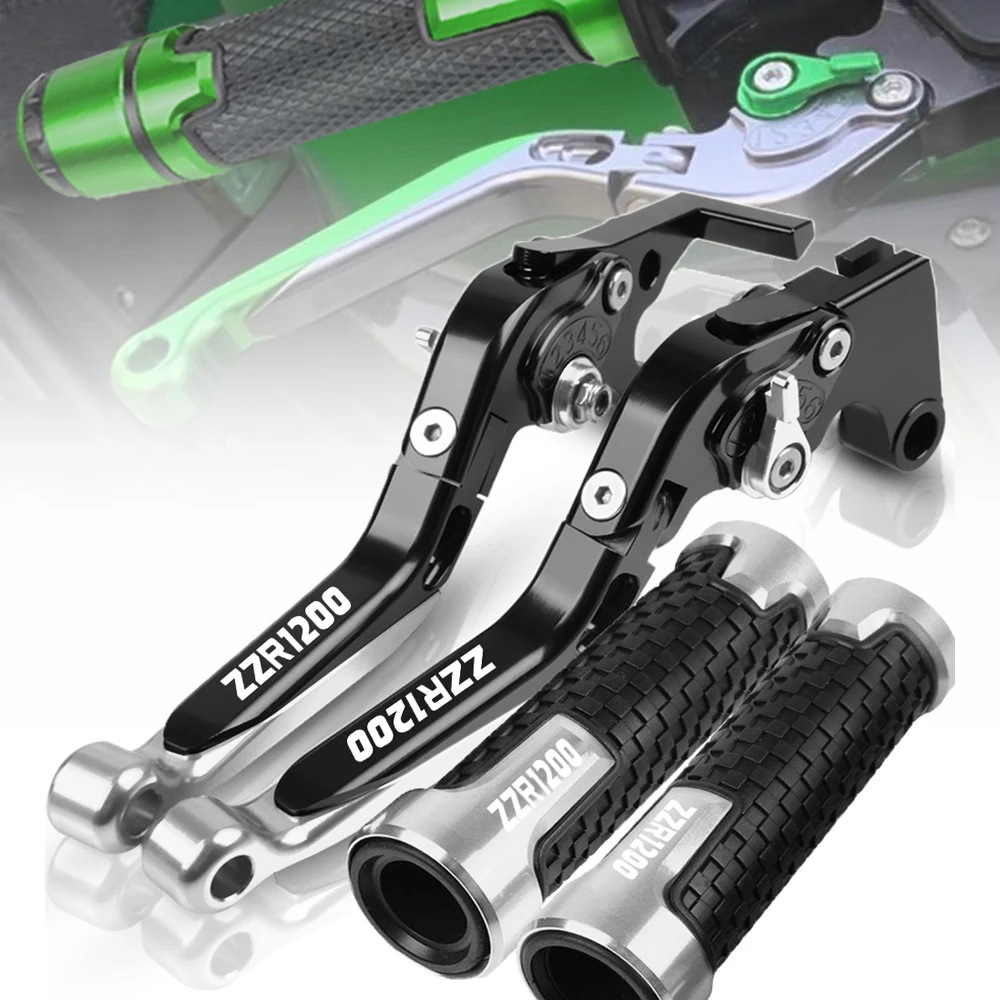 Выдвижные рычаги сцепления, наконечник ручки для KAWASAKI ZZR1200 2004 2005, аксессуары для мотоциклов, регулируемые тормоза ZZR 1200 2002 2003 
Выдвижные рычаги сцепления, наконечник ручки для KAWASAKI ZZR1200 2004 2005, аксессуары для мотоциклов, регулируемые тормоза ZZR 1200 2002 2003