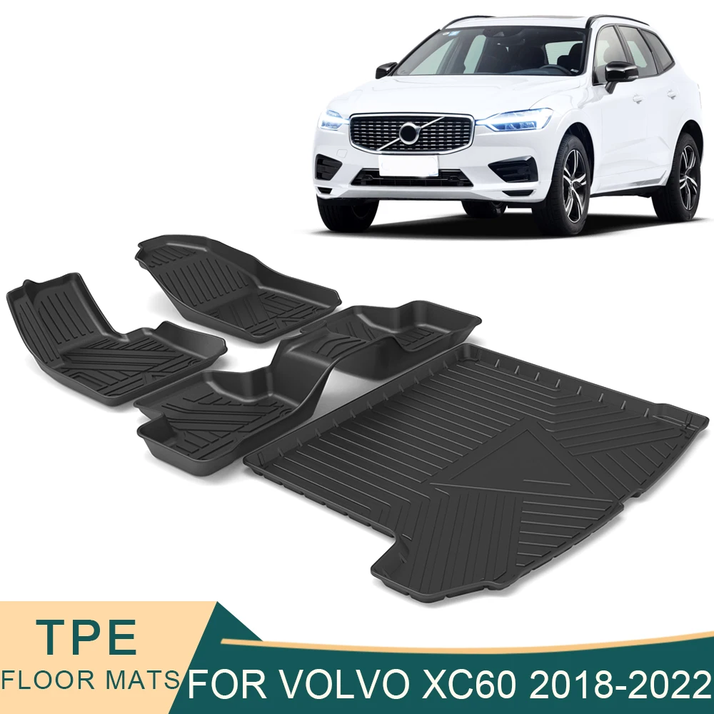 Автомобильные коврики для Volvo XC60 2018-2022, всесезонные коврики из ТПЭ без запаха, водонепроницаемые коврики для подноса, аксессуары для интерье...
Автомобильные коврики для Volvo XC60 2018-2022, всесезонные коврики из ТПЭ без запаха, водонепроницаемые коврики для подноса, аксессуары для интерье...