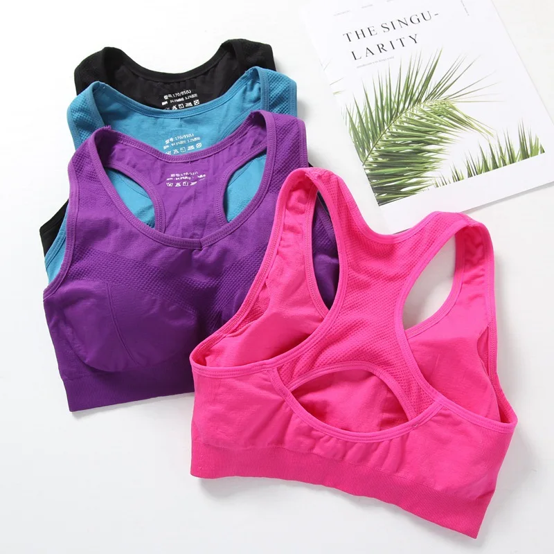 Women Sports Bra Top Push Up Fitness Yoga Bra Underwear Sport Tops For Women Breathable Running Vest Gym Wear 4 Color Yoga Vest
Women Sports Bra Top Push Up Fitness Yoga Bra Underwear Sport Tops For Women Breathable Running Vest Gym Wear 4 Color Yoga Vest