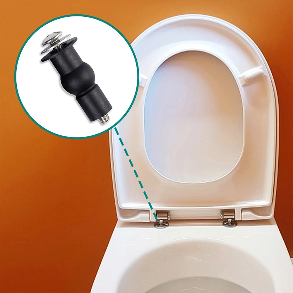 2 Pack Rubber Bungs Toilet Seat Screws Hinges Expanding Rubber Top Nuts Fixings WC Blind Hole Rubber + Stainless Steel
2 Pack Rubber Bungs Toilet Seat Screws Hinges Expanding Rubber Top Nuts Fixings WC Blind Hole Rubber + Stainless Steel