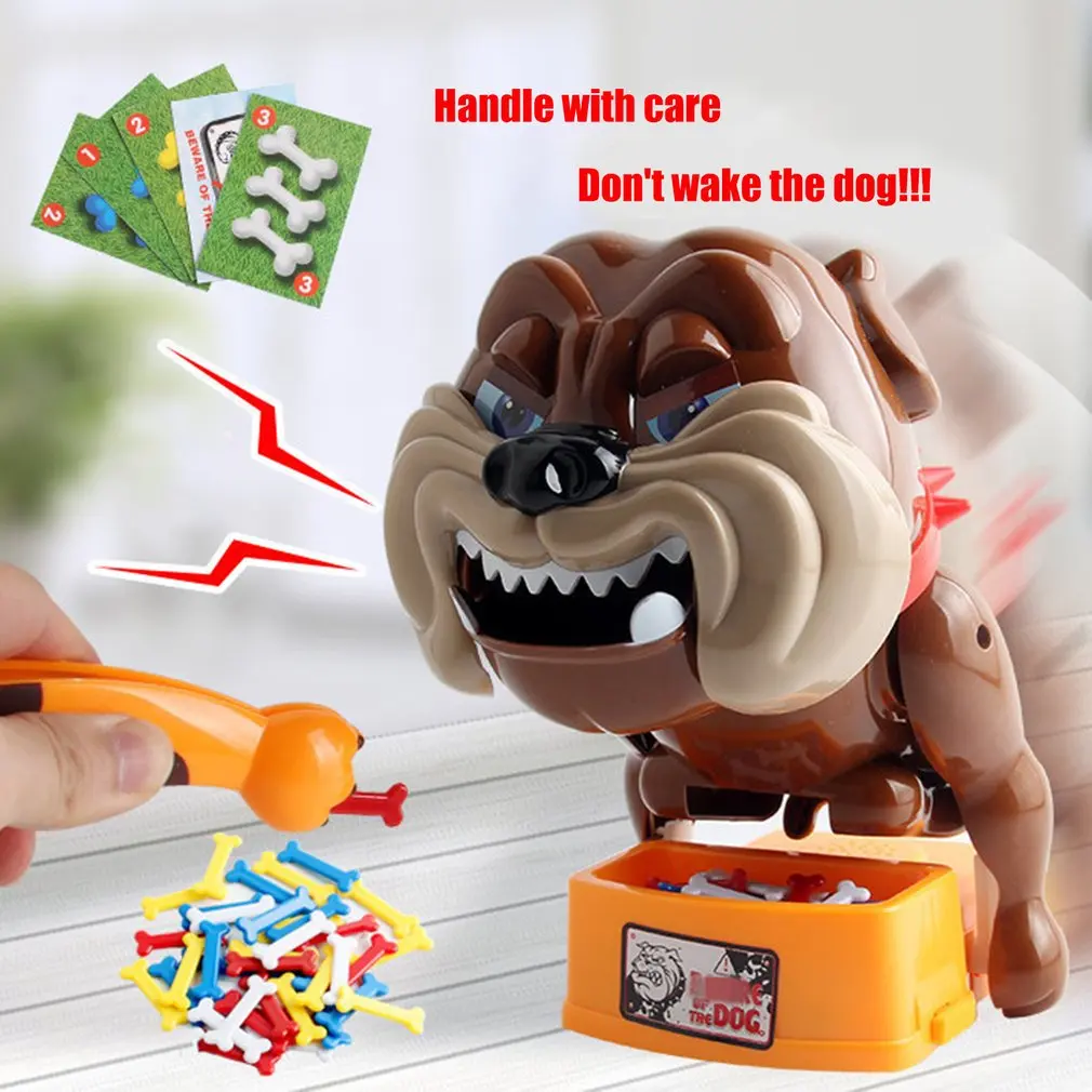 Beware of the bad dog board game, parent-child biting the tiger dog, creative whole dog toy
Beware of the bad dog board game, parent-child biting the tiger dog, creative whole dog toy