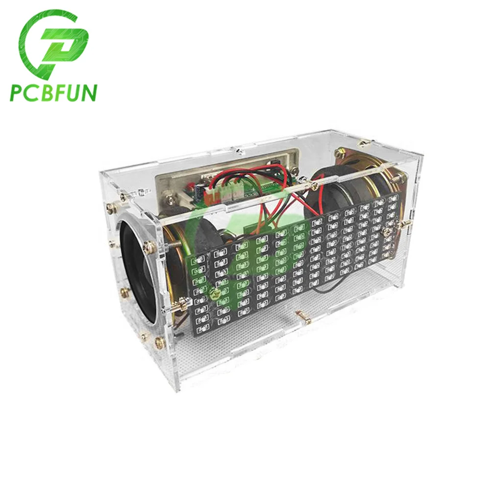 12 Way Spectrum Magnetic Bluetooth Speaker DIY Assembly Kit Music Voice-activated Spectrum Students Welding Teaching Training
12 Way Spectrum Magnetic Bluetooth Speaker DIY Assembly Kit Music Voice-activated Spectrum Students Welding Teaching Training