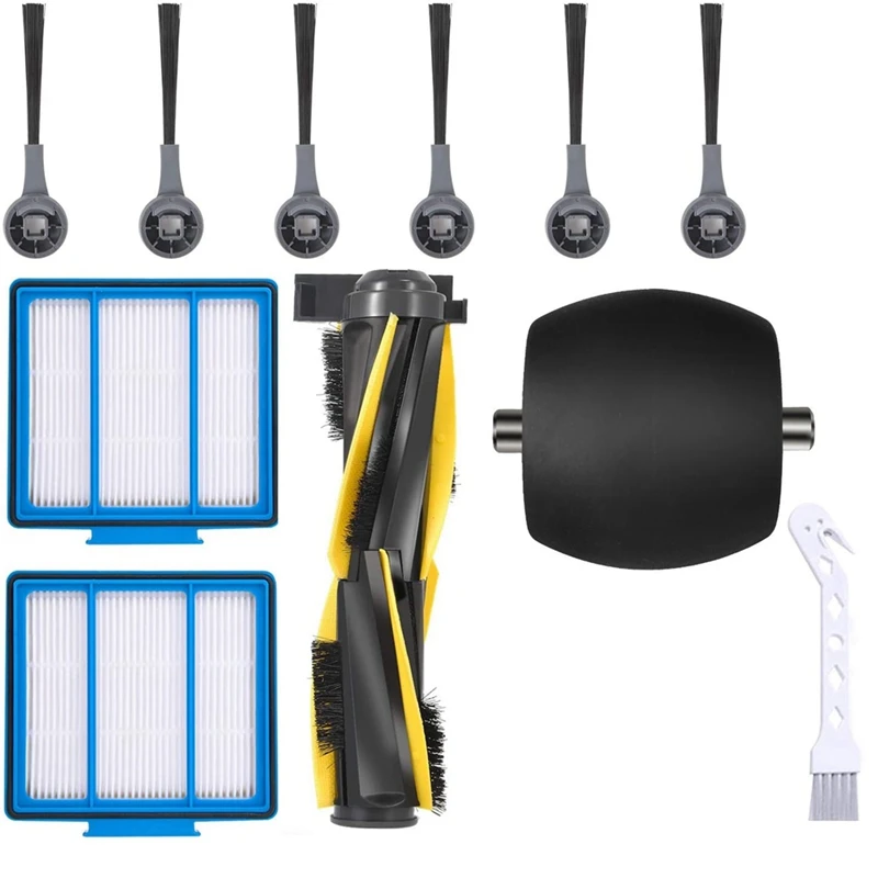 New 11PCS Replacement Parts For Shark IQ Robot Vacuum Cleaner Accessories Kit Filters Side Brushes Roller Brushes
New 11PCS Replacement Parts For Shark IQ Robot Vacuum Cleaner Accessories Kit Filters Side Brushes Roller Brushes