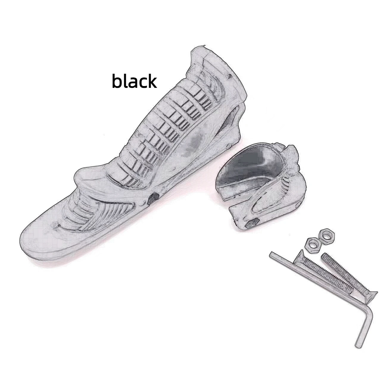 TT-EDSON Outdoor tactical Nylon 20MM Toy Accessiores PKT/AFG1 Decorative modification fittings
TT-EDSON Outdoor tactical Nylon 20MM Toy Accessiores PKT/AFG1 Decorative modification fittings