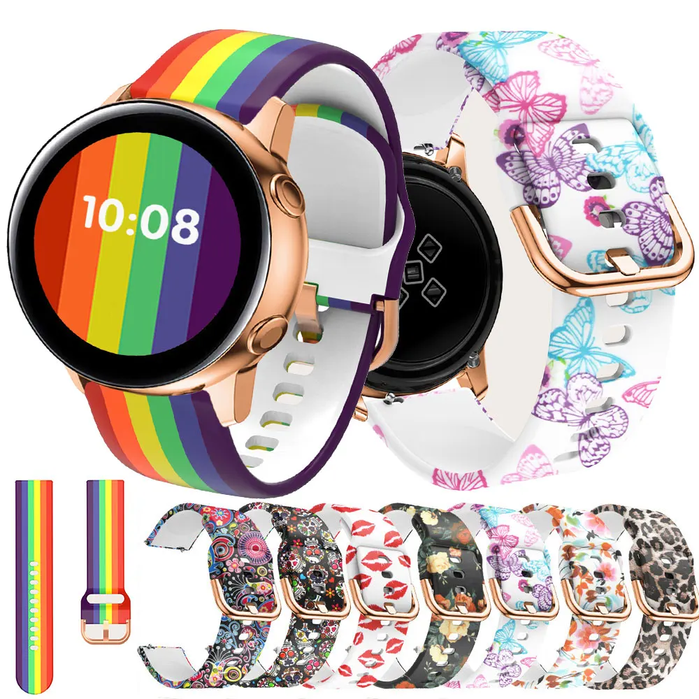 20mm 22mm Watchband For Samsung Galaxy Active 2 40mm 44mm Band Gear Wrist Bracelet Galaxy Watch 46mm Huami Amazfit GTS Bip GTR
20mm 22mm Watchband For Samsung Galaxy Active 2 40mm 44mm Band Gear Wrist Bracelet Galaxy Watch 46mm Huami Amazfit GTS Bip GTR