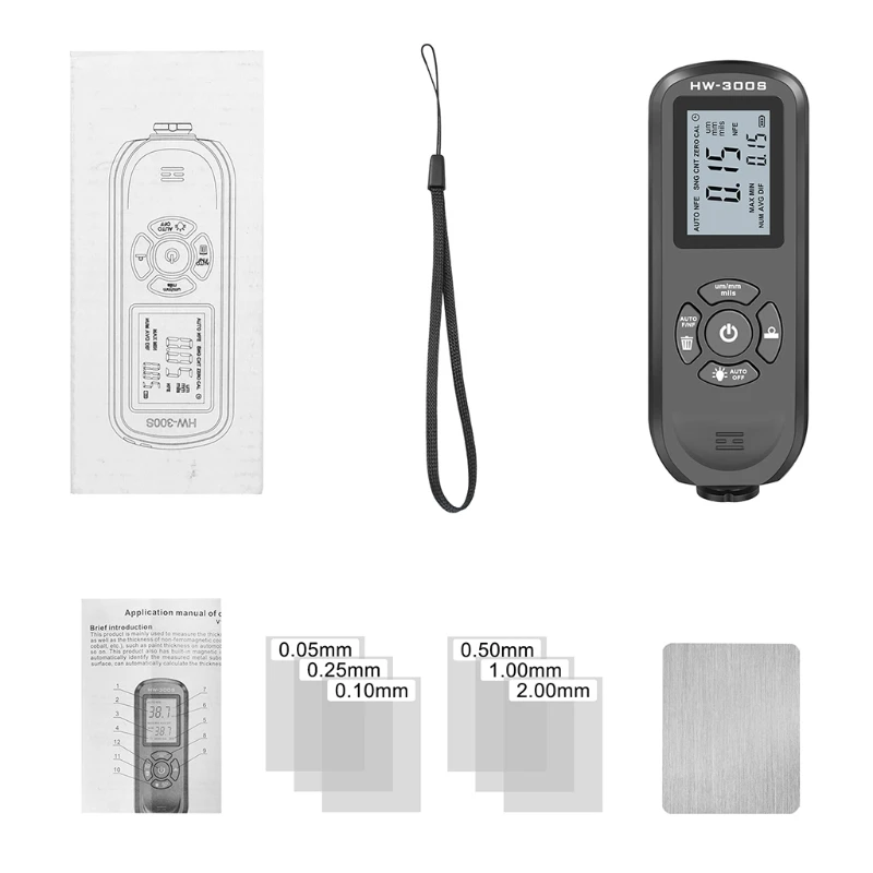 Paint Thickness Gauge Digital Coating Thickness Gauge Meter Car Painting Depth 
Paint Thickness Gauge Digital Coating Thickness Gauge Meter Car Painting Depth