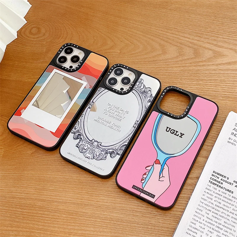 Fashion Cartoon mirror border Phone case for 8 7 6s Plus Xr iPhone 11 12 Pro Max XR XS Max X Apple 13 Pro Max Explosion proof
Fashion Cartoon mirror border Phone case for 8 7 6s Plus Xr iPhone 11 12 Pro Max XR XS Max X Apple 13 Pro Max Explosion proof
