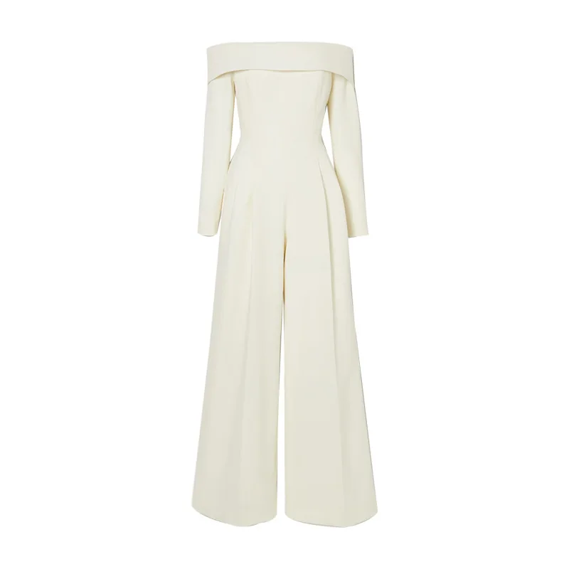 SuperAen/осень 2023; Новый элегантный комбинезон с одним плечом на талии; Комбинированный однотонный комбинезон с бантом сзади
SuperAen/осень 2023; Новый элегантный комбинезон с одним плечом на талии; Комбинированный однотонный комбинезон с бантом сзади