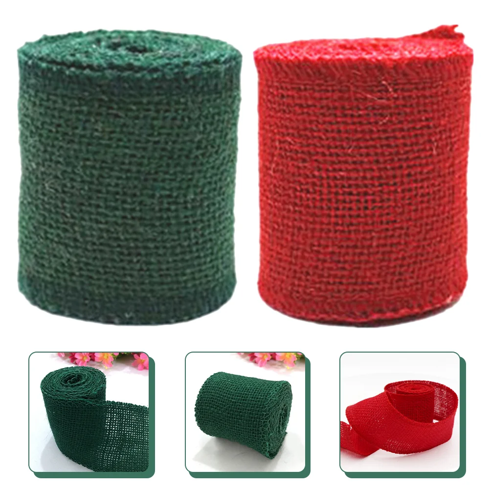 Ribbon Christmas Ribbons Wrapping Burlap Gift Crafts Jute Tree Natural Roll Wedding Diy Decorative Arrangements Floral Gifts
Ribbon Christmas Ribbons Wrapping Burlap Gift Crafts Jute Tree Natural Roll Wedding Diy Decorative Arrangements Floral Gifts