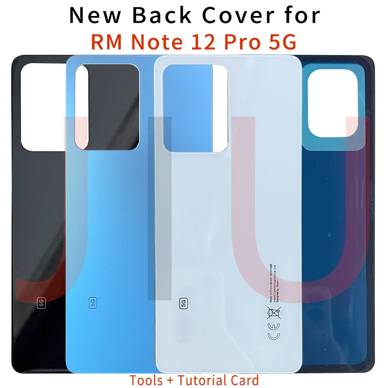 Новинка, задняя крышка аккумулятора для Xiaomi Redmi Note 12 Pro, Задняя стеклянная крышка, сменная задняя крышка корпуса для Redmi Note 12 Pro с CE
Новинка, задняя крышка аккумулятора для Xiaomi Redmi Note 12 Pro, Задняя стеклянная крышка, сменная задняя крышка корпуса для Redmi Note 12 Pro с CE