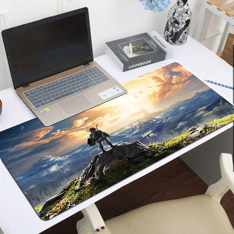 Large Mouse Pad Gamer Zelda Gaming Laptops Computer Accessories Non-slip Mat Deskmat Mausepad Keyboard Mousepad Mats Pc Cabinet
Large Mouse Pad Gamer Zelda Gaming Laptops Computer Accessories Non-slip Mat Deskmat Mausepad Keyboard Mousepad Mats Pc Cabinet
