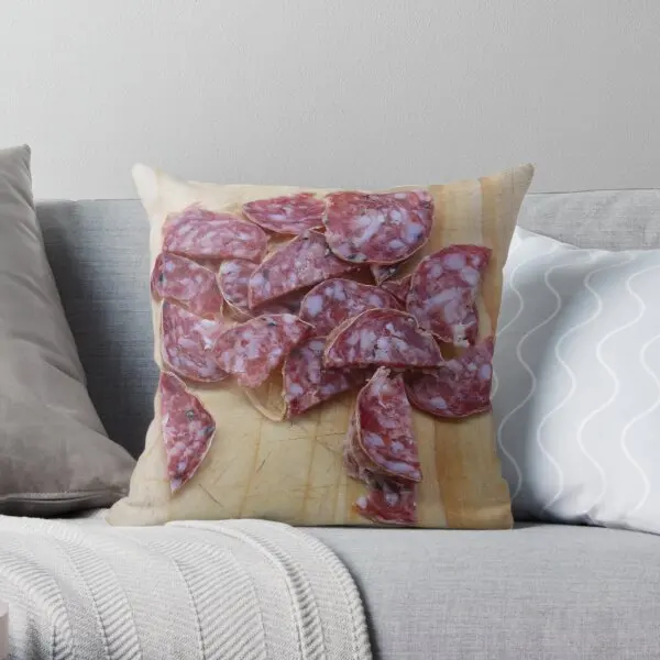 Salami Printing Throw Pillow Cover Sofa Bedroom Car Comfort Fashion Bed Hotel Decor Cushion Square Waist Pillows not include
Salami Printing Throw Pillow Cover Sofa Bedroom Car Comfort Fashion Bed Hotel Decor Cushion Square Waist Pillows not include