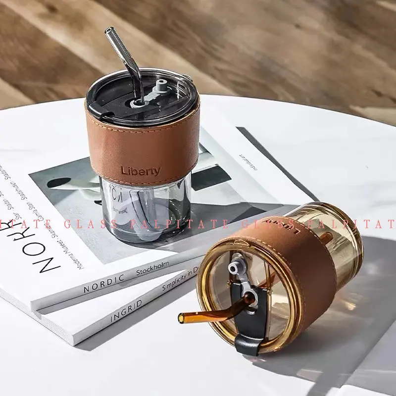 PALPITATE 380ML Glass Straw Cup with Insulation Cover Microwave Glass Bottle Coffee Juice Straw Water Cup Reusable Home Travel
PALPITATE 380ML Glass Straw Cup with Insulation Cover Microwave Glass Bottle Coffee Juice Straw Water Cup Reusable Home Travel