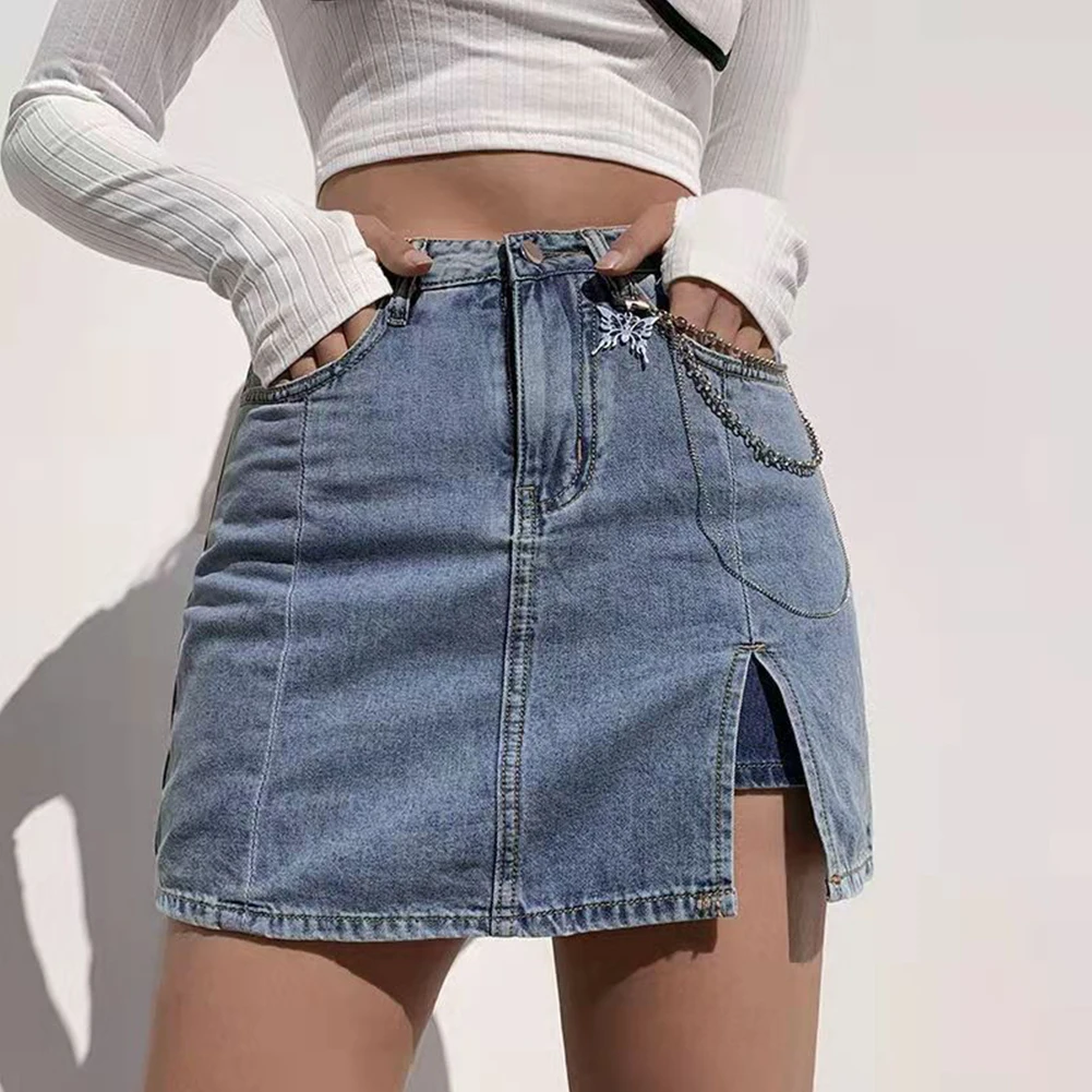Summer Jean Skirts Tight Elastic Denim Skirt Women's Wrap Skirts New High Waist Slim Girls Short Skirt Sexy Woman Skirts 2023
Summer Jean Skirts Tight Elastic Denim Skirt Women's Wrap Skirts New High Waist Slim Girls Short Skirt Sexy Woman Skirts 2023